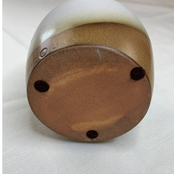 Vintage Pottery Craft Stoneware Vase Southwest Pottery Bottle Top Speckled 6" - Picture 6 of 7